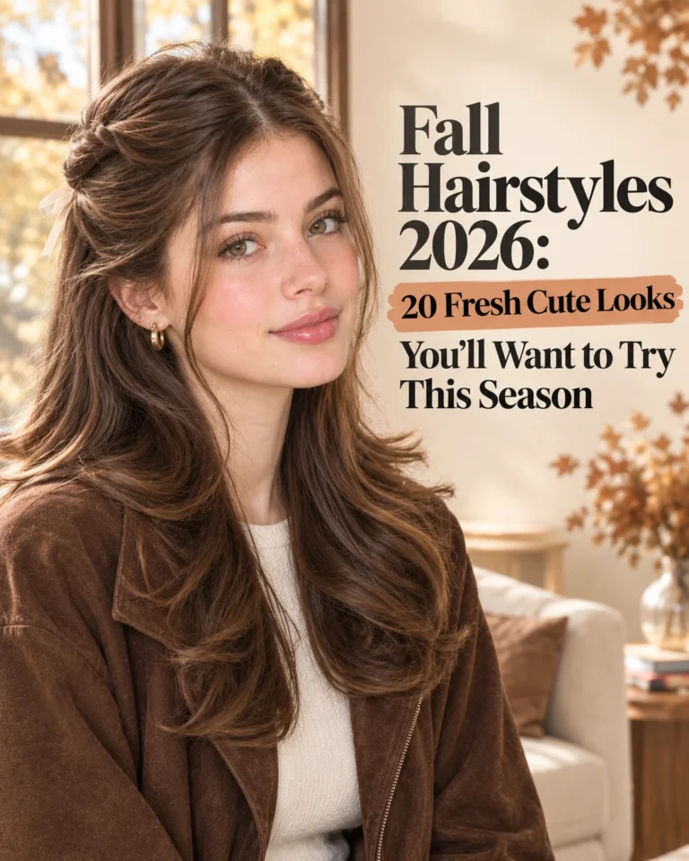 Fall Hairstyles 2026: 20 Fresh Cute Looks You’ll Want to Try This Season