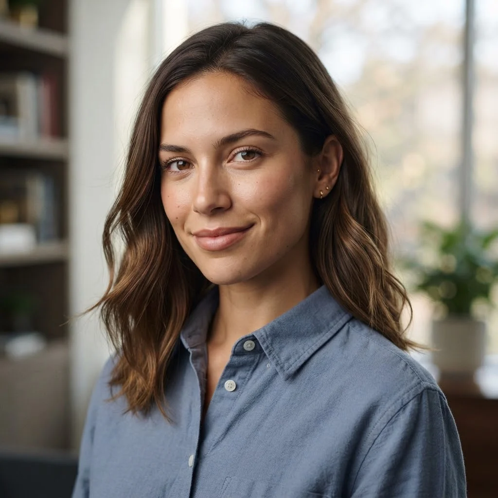 20 Chic Fall Hairstyles for Office 2026: That Look Polished All Day 11 Woman hair styled with a Shoulder-Length Hair With an Off-Duty Bend