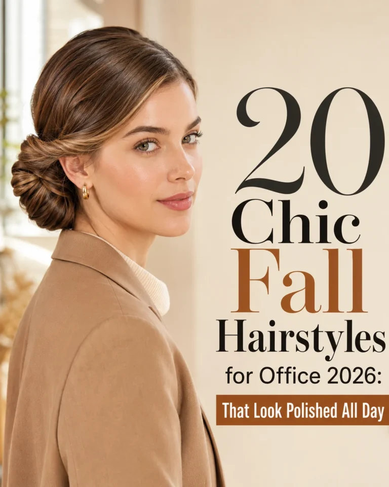 20 Chic Fall Hairstyles for Office 2026: That Look Polished All Day